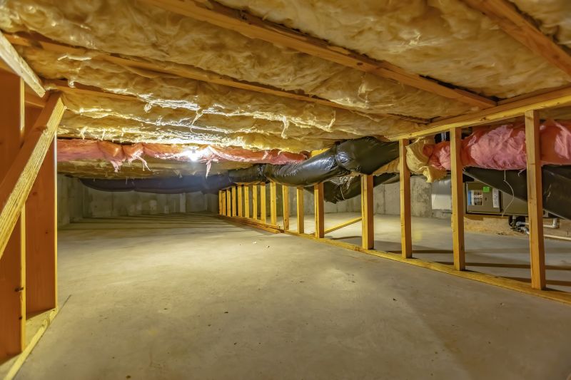 Crawlspace with Encapsulation System